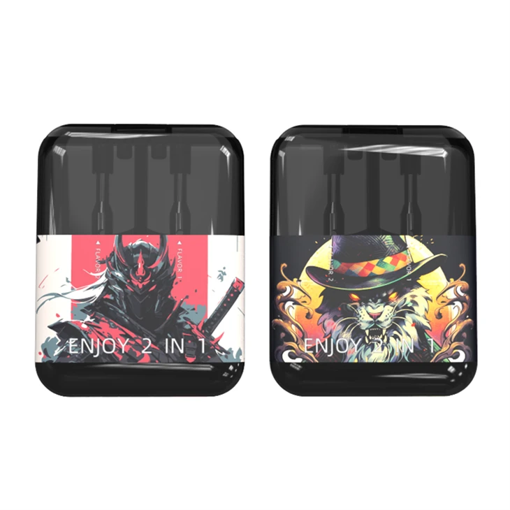 2 IN 1 CBD/THC/HHC Disposable Vape Card With 4ML Capacity
