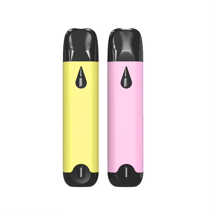 1ml/2ml Empty Disposable Thc Vape Pen Wholesale, Leak Proof Vape With Preheat And Adjust Voltage