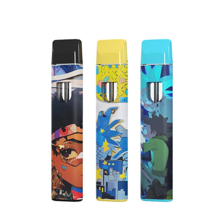 Wholesale 1ml Flat Thin Vape Disposable Vape Pod Kit Empty Hhc - China Empty Vape, 1ML 2ML Empty Vape