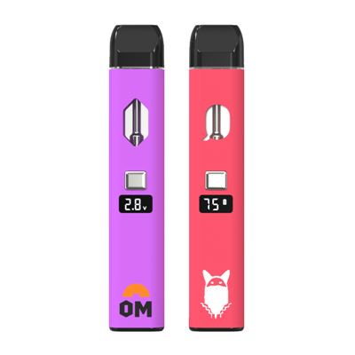 Faktori Pwovizyon pou 2G vid Rechargeable prechofe CBD/THC/HHC tout nan yon sèl 2ml jetab Vape Pens V20+