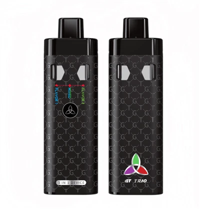 Fonksyonèl 2ml / 4ml Doub Gou Aparèy Vape jetab