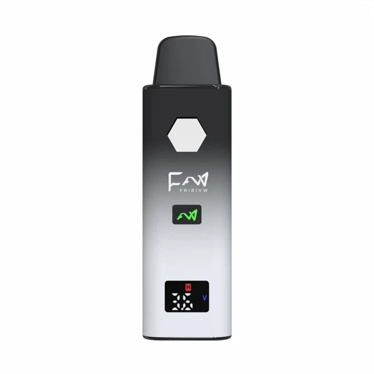 Original aparèy faktori 2025 Nouvo orijinal faktori ekipman pou 2ml doub bobin rechargeable plim jetab pou THC/distilasyon