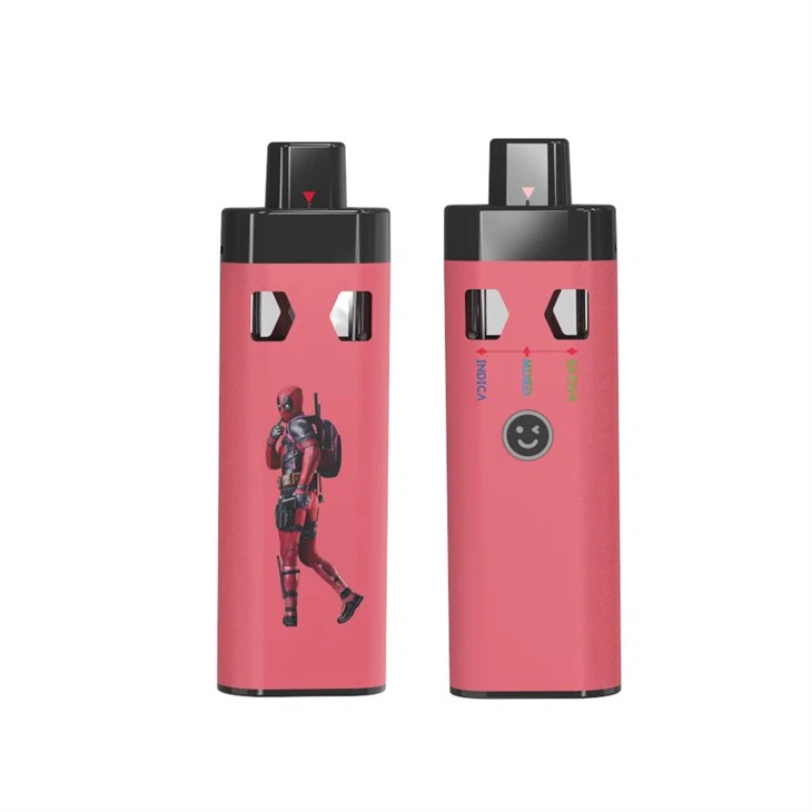 THC Crystal 1ml+1ml Dual Chamber Vapor THC Crystal Disposable Vape